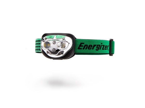 Lampe frontale rechargeable 7 modes 400 lm 80 metres verte ENERGIZER