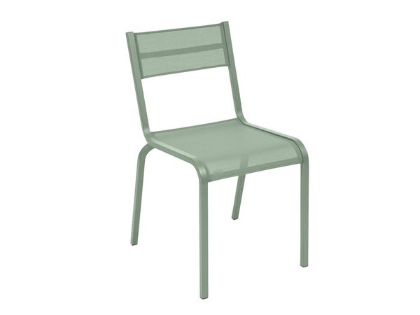 Chaise de jardin FERMOB Oleron en aluminium vert