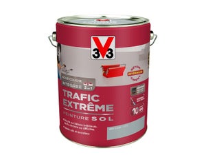 Peinture sol Trafic extrême V33, gris clair satiné, 5 l