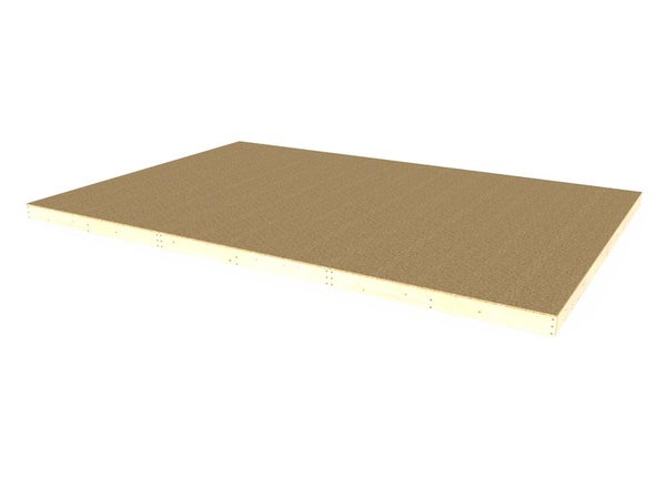 Plancher en bois DECOR ET JARDIN Como, l.114 x P.360 cm LDD