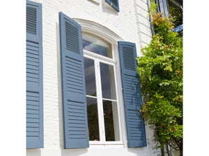 Peinture exterieure bois, mdf, osb Conditions extremes LUXENS bleu provence sati