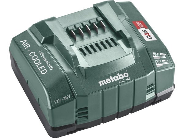 Chargeur de batterie de chantier METABO Asc 145 36 V