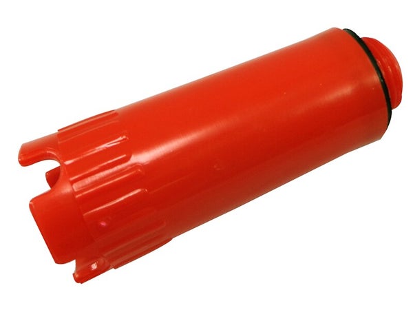 bouchon de chantier m15x21 longueur 80mm rouge