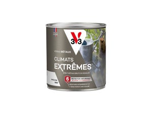 Vernis Metaux exterieur climats extrêmes V33, incolore mat 0.5L