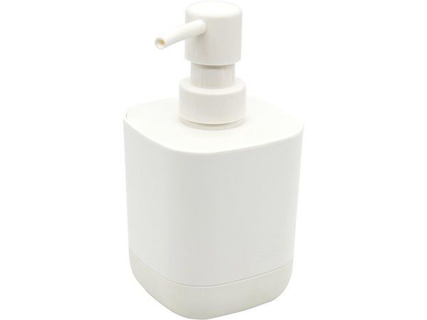 Double distributeur de savon abs Easy, blanc SENSEA