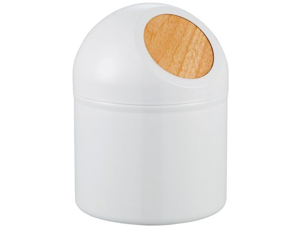 Mini poubelle SCANDI blanche 1.3 l SENSEA