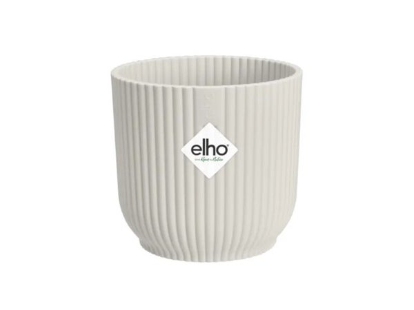 Cache-pot polypropylene ELHO Diam.18 x H.16.8 cm blanc