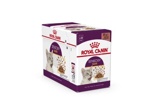 Alimentation chat ROYAL CANIN Sensory multi pack gravy pouch, paquet de 12 sachets de 85G