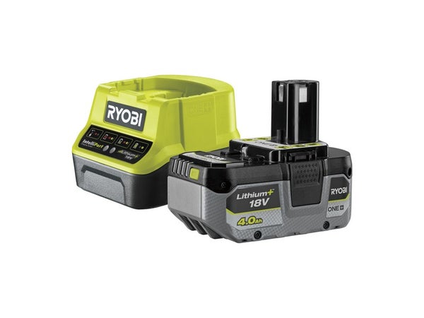 Kit 2 outils RYOBI Rc18120-140x, 18 V 4 ah, 1 batterie