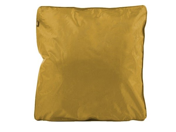 Coussin polyester déperlant jaune 45 x 45 cm