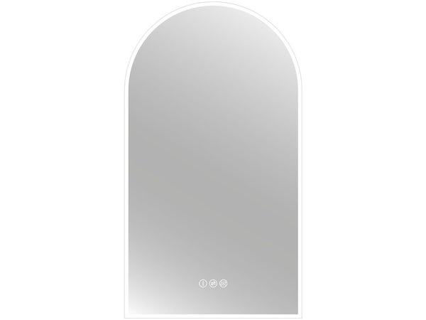 Miroir avec eclairage integre, l.50 x H.90 cm Renzo