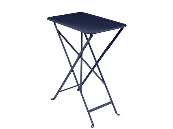 Table pliante, FERMOB Bistro, 37 x 57 cm, bleu abysse
