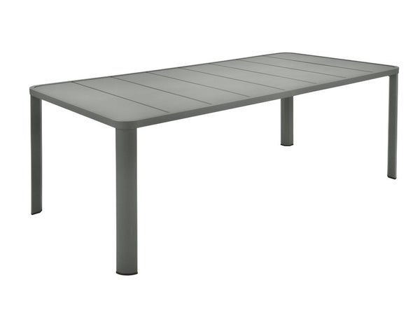 Table aluminium, FERMOB OLERON, 10 personnes, romarin
