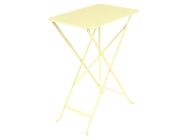 Table pliante, FERMOB Bistro, 37 x 57 cm, citron givré