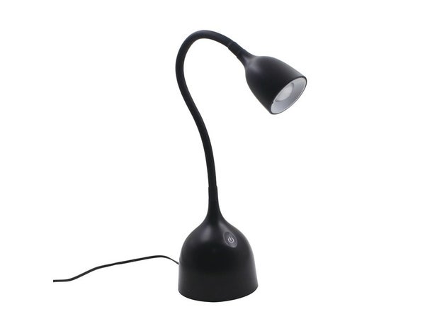 Lampe connectee, plastique noir, INSPIRE