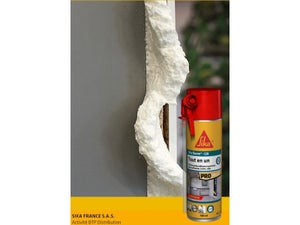 Mousse expansive multi usages <0,1% iso Sika Boom 128 blc 750 ml