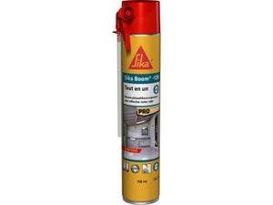 Mousse expansive multi usages <0,1% iso Sika Boom 128 blc 750 ml