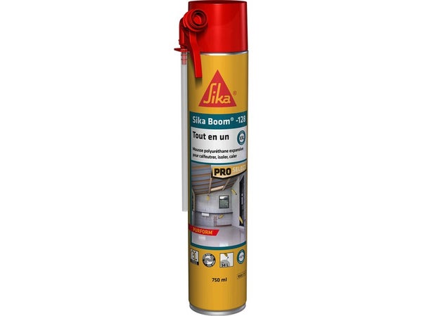 Mousse expansive multi-usages SIKA, Sika Boom 128, 750ml