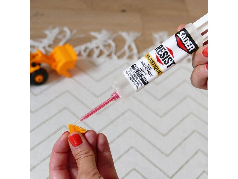 Colle Epoxy Sader Flex Resist - Bi-composant Transparent - 10g - Neuf - Tous Matériaux