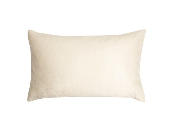 Housse de coussin Newmanchester, écru H.30 x l.50 cm