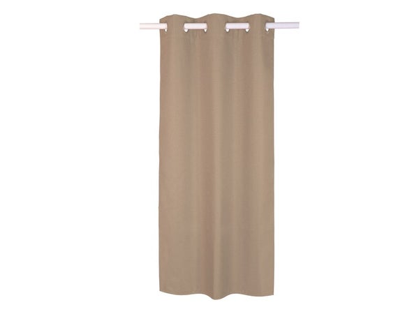 Rideau occultant, Miami, beige H.280 x l.140 cm INSPIRE