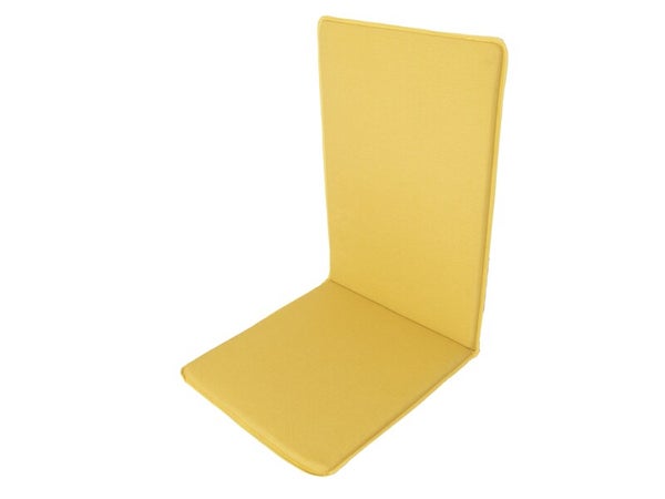 Coussin multi-position NATERIAL Soft, 120 x 50 x 3 cm, jaune