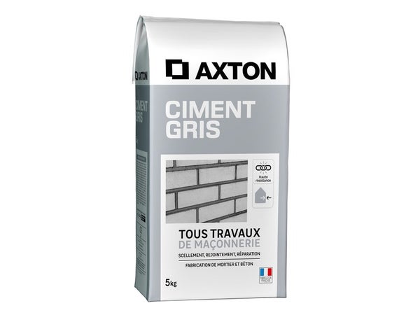 Ciment gris AXTON, 5kg