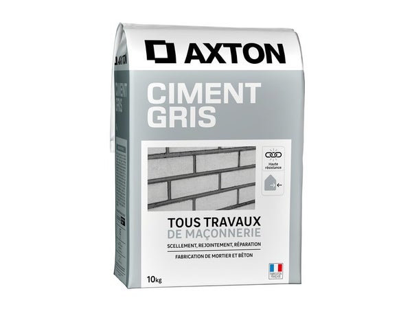 Ciment gris AXTON, 10kg
