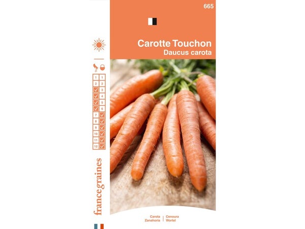 Sachet graines carotte touchon, FRANCE GRAINES, 3 g