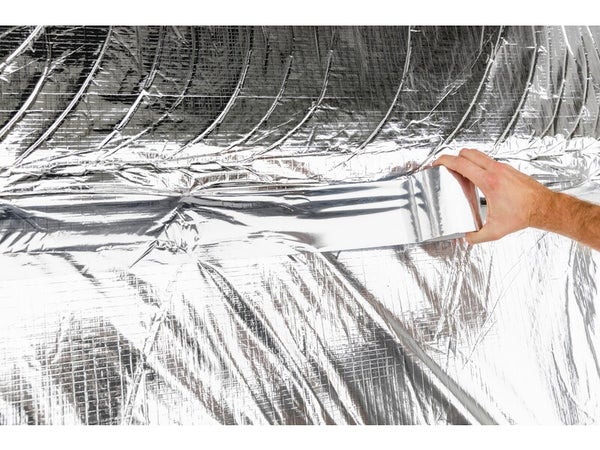 Ruban adhesif pour isolant mince metalise Air'Stick Metal SOPREMA® 25m x 100mm