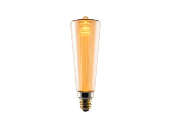 Ampoule décorative led ambre E27 120 Lm = 3 W blanc très chaud, XXCELL