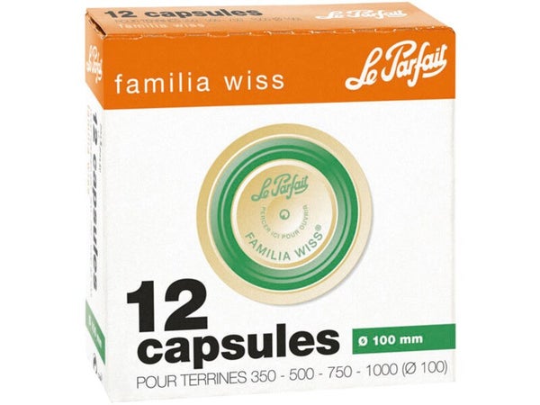 Sachet de 12 capsule de bouteille FAMILIA WISS 100