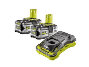 Lot de 2 batteries et 1 chargeur RYOBI Rc18150-250xg