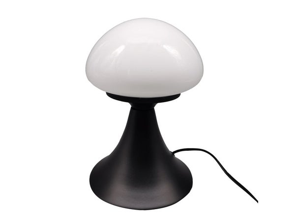 Lampe, design, métal noir, INSPIRE KINOKO, H. 22cm