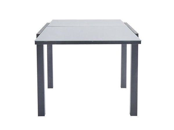 Table de jardin rectangulaire, NATERIAL Lyra, 6 personnes, gris/argent