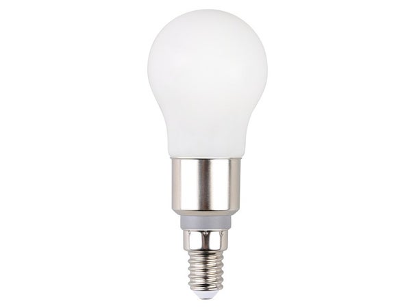 Ampoule led à filament opaline sphérique E14 40 W, LEXMAN