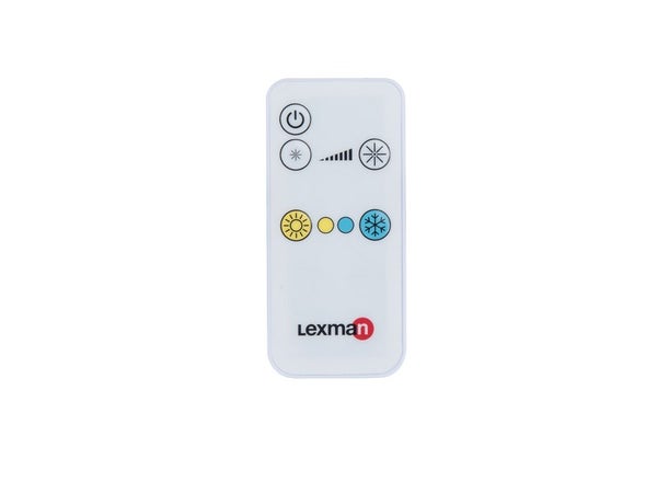 Télécommande pour ampoules universelles, LEXMAN, blanc