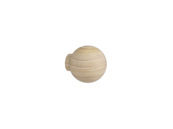 Lot de 2 boutons de meuble INSPIRE pour meubles Evo'm Ball bois naturel