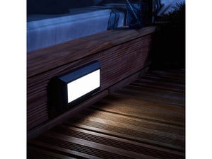 Applique extérieur encastrable Bronson, led 1410 Lumens, anthracite INSPIRE