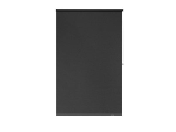 Store enrouleur occultant Mambo gris foncé, l.90 x H.90 cm, INSPIRE