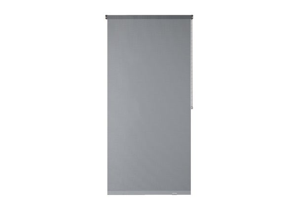 Store enrouleur screen Salsa gris , l.40 x H.190 cm, INSPIRE
