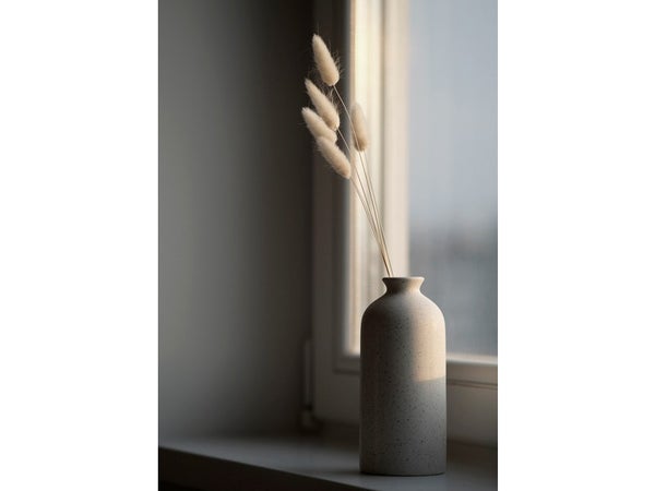 Verre imprimé Glassart vase fenêtre, CEANOTHE, l.43.5 x H.63.5 cm multicouleur