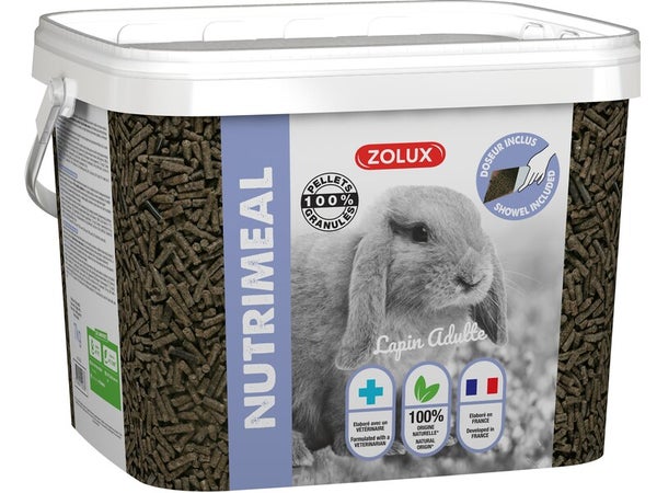 Aliment grand lapin granules NMeal3 seau 7kg