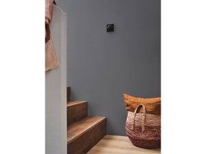 Peinture mat mur, boiserie et radiateur, LUXENS Granit 2, gris, 0.5 litre