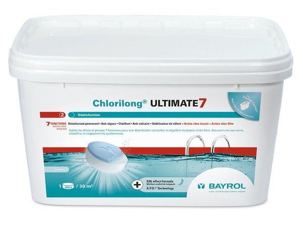 Chlorilong Ultimate 7, BAYROL Exp, 4.8 kg