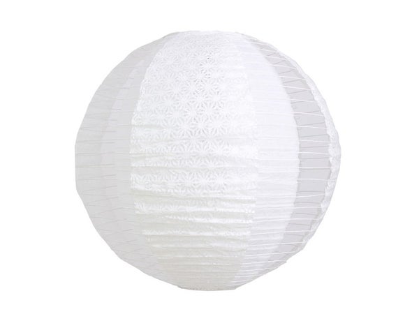 Suspension boule papier NATSU, blanc, diam.40 cm, INSPIRE