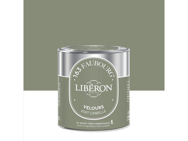 Peinture vert ombelle multisupport 163 faubourg LIBÉRON velours 0.5 l