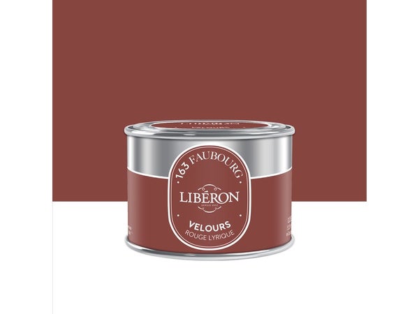 Testeur peinture grège rouge lyrique velours 163 faubourg LIBÉRON 125 ml