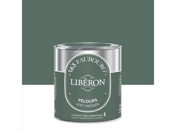 Peinture vert parisien multisupport 163 faubourg LIBÉRON velours 0.5 l