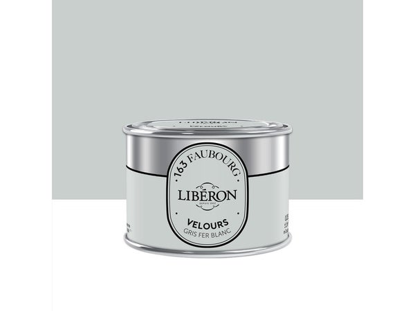 Testeur peinture gris fer blanc velours 163 faubourg LIBÉRON 125 ml